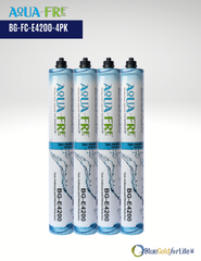 AquaFre Commercial Cyst, Sediment and Chlorine Reduction Water Filter (BG-FC-E4200) 4 pack, compatible with everpure i4000