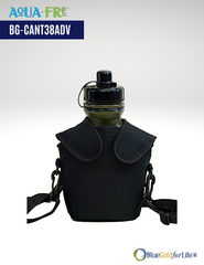 The 38oz canteen is very popular for those enjoying the great outdoors who want a large capacity hydrating capability. The military style canteen fits into most standard canteen belt pouches.