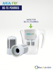 Water Filter Replacements For Pitchers (2PK), Reduces Chlorine Taste And Odor and BG-FC-PCHRREG pitcher compatible with filter