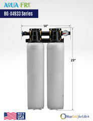 4933 Series - Chloramine Reduction modular Water Filtration System (BG-X4933)