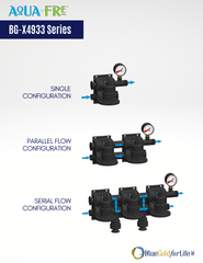 4933 Series - Chloramine Reduction modular Water Filtration System (BG-X4933)