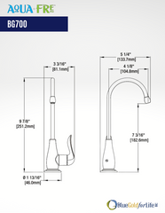 Soft-styling Single-Handle Replacement Filtration and RO Faucet