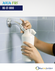 Shower Water Filter System - Filters Over 90% Of Chlorine - Carbon & KDF Filtration Media