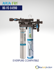 AquaFre Commercial Cyst, Sediment and Chlorine Reduction Water Filter (BG-FC-E4200), compatible with everpure i4000