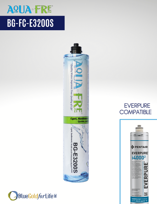 thumbnail image 2 of Aquafilter DA2010CB Granular Activated Carbon Water Filter - Inline External CTO Filter For Tasteless Water 2 of 9