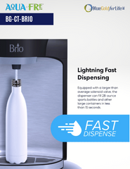 Brio Moderna - Bottleless Countertop Water Cooler, Filter, And Dispenser