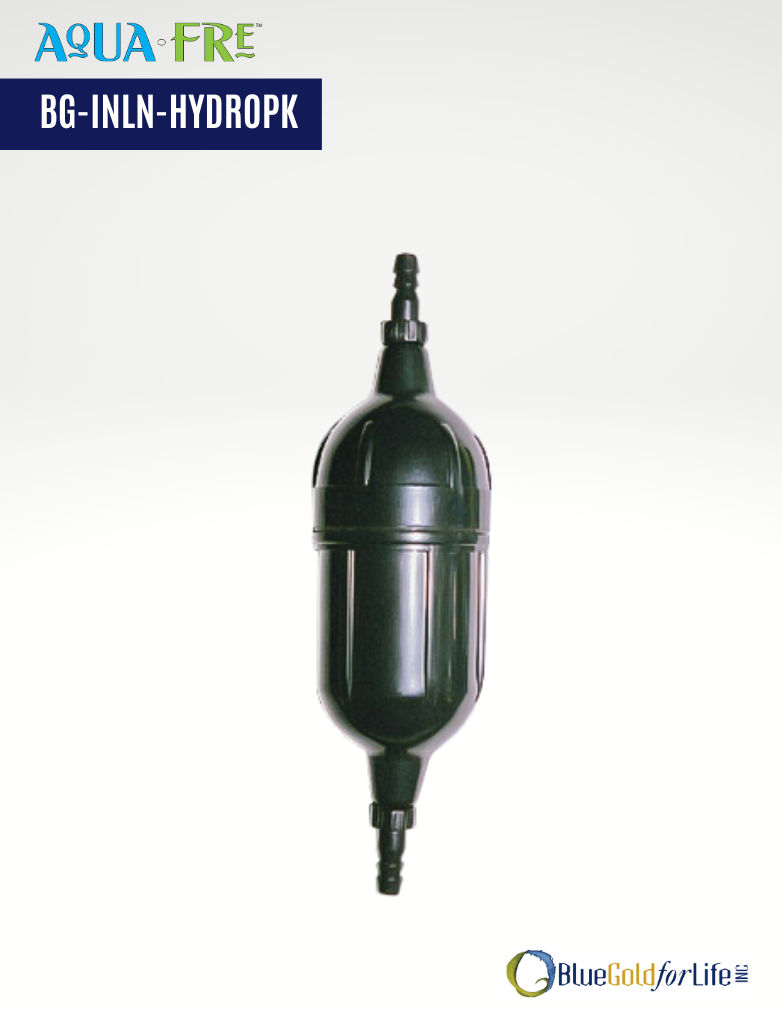 Reservoir Water Filter Kit For Camelbak / conversion kit. (BG-INLN-HYDROPK)